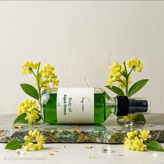 Aqua Green Body Oil