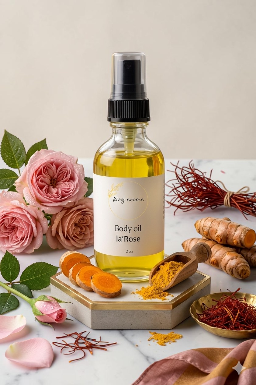 la' Rose Body Oil